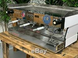 La Marzocco Linea Pb 3 Group White Silver Handles Espresso Coffee Machine Custom