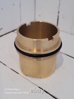 La Pavoni Brass Sleeve/Jacket for Coffee Group Post Mill Europiccola With Gasket