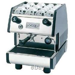 La Pavoni Commercial Espresso Machine Maker PUB 1V-B Black, 1 Group, Volumetric
