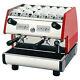 La Pavoni Commercial Espresso Machine Maker Pub 2v-r Red, 2 Group, Volumetric