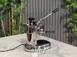 La Pavoni Europiccola 1 Group Chrome Brand New Espresso Coffee Machine Home Cart