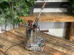 La Pavoni Professional Pl Leva 1 Group Espresso Coffee Machine Brand New Timber