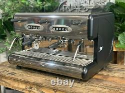 La San Marco 85e 2 Group Black Espresso Coffee Machine Commercial Wholesale