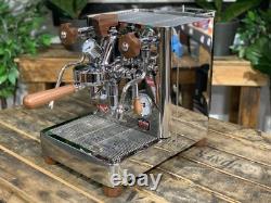 Lelit Bianca V3 1 Group Espresso Coffee Machine Stainless & Factory Timber Kit