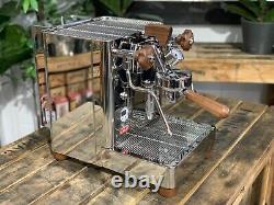 Lelit Bianca V3 1 Group Espresso Coffee Machine Stainless & Factory Timber Kit