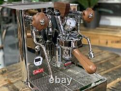 Lelit Bianca V3 1 Group Espresso Coffee Machine Stainless & Factory Timber Kit