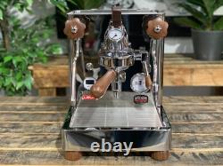 Lelit Bianca V3 1 Group Espresso Coffee Machine Stainless & Factory Timber Kit