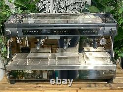 Magister F2006 Hg Life High Cup 3 Group Black Espresso Coffee Machine Cafe