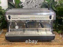 Nuova Simonelli Appia II 2 Group Espresso Coffee Machine Black Commercial Cafe