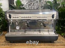 Nuova Simonelli Appia II 2 Group Espresso Coffee Machine Black Commercial Cafe