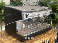 Nuova Simonelli Appia II 2 Group Espresso Coffee Machine Black Commercial Cafe