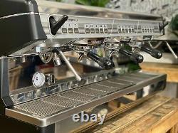 Nuova Simonelli Appia II 3 Group Black Espresso Coffee Machine Commercial Cafe