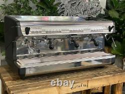 Nuova Simonelli Appia II 3 Group Black Espresso Coffee Machine Commercial Cafe