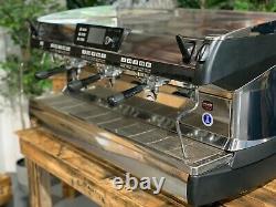 Nuova Simonelli Aurelia II 3 Group High Cup Black Espresso Coffee Machine Cafe