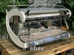 Nuova Simonelli Aurelia Wave 2 Group Autosteam New White Espresso Coffee Machine