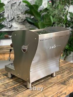 Orchestrale Nota 1 Group Espresso Coffee Machine Brand New Stainless & Timber