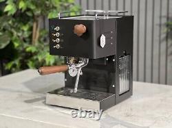 Quick MILL Pippa Tank 1 Group Espresso Coffee Machine Brand New Black & Timber