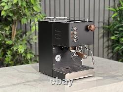 Quick MILL Pippa Tank 1 Group Espresso Coffee Machine Brand New Black & Timber