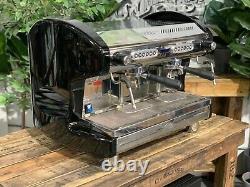 Quick MILL Professional De 2 Group Black Espresso Coffee Machine Commercial