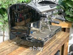 Quick MILL Professional De 2 Group Black Espresso Coffee Machine Commercial