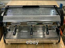 Quick MILL Professional Qm 66 Top 3 Group Black Espresso Coffee Machine Cafe