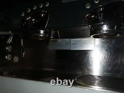 Rancilio 2-group commercial espresso/cappuccino coffee machine with knock box