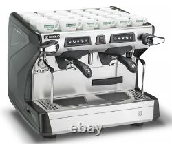 Rancilio Classe 5 Compact 2 Group USB Tall Black Espresso Coffee Machine Italian