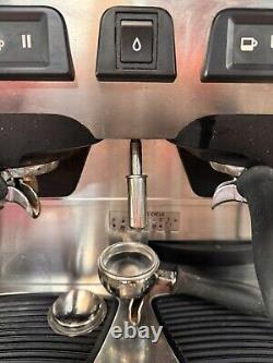 Rancilio Classe 5 USB 2 Group Tall Black/Silver Espresso Coffee Machine Italian