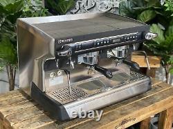 Rancilio Classe 9 2 Group Espresso Coffee Machine Black Commercial Cafe Latte