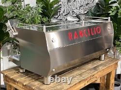 Rancilio Rs1 3 Group Brand New Stainless Espresso Coffee Machine Commercial Cafe