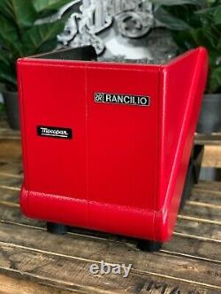 Rancilio S26 1 Group Red Semi Automatic Espresso Coffee Machine Commercial Home