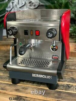 Rancilio S26 1 Group Red Semi Automatic Espresso Coffee Machine Commercial Home