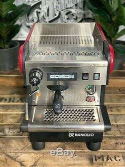 Rancilio S27 1 Group Red Espresso Coffee Machine Commercial Wholesale Supplier