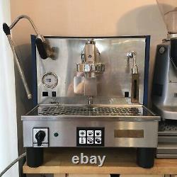 Refurbished Upgraded 1 Group Fiorenzato Ducale Espresso Coffee Machine Blue