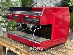 Reneka Plus Low Cup 2 Group Red Espresso Coffee Machine Commercial Wholesale Bar