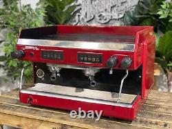 Reneka Plus Low Cup 2 Group Red Espresso Coffee Machine Commercial Wholesale Bar