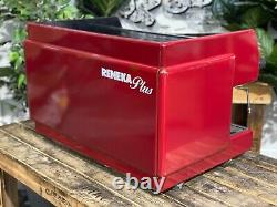 Reneka Plus Low Cup 2 Group Red Espresso Coffee Machine Commercial Wholesale Bar