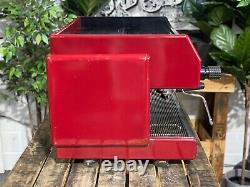 Reneka Plus Low Cup 2 Group Red Espresso Coffee Machine Commercial Wholesale Bar