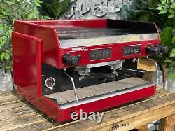 Reneka Plus Low Cup 2 Group Red Espresso Coffee Machine Commercial Wholesale Bar