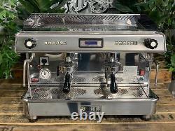 Royal Vallelunga 2 Group Ducale Stainless Espresso Coffee Machine