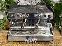 Sab Jolly Prestige 2 Group Black & Stainless Espresso Coffee Machine
