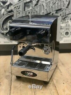 Sab Maika 1 Group Brand New Semi Automatic Stainless Espresso Coffee Machine
