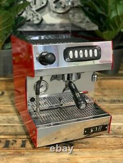 Sab Nobel 1 Group Red Tank Or Plumbed Espresso Coffee Machine Commercial Home