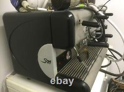 San Marco 85 E Commercial 2 Group Espresso Coffee Machine Serviced