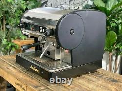San Marino Lisa 1 Group Black Espresso Coffee Machine Commercial Cafe Barista
