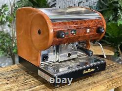 San Marino Lisa 1 Group Brier Wood Espresso Coffee Machine