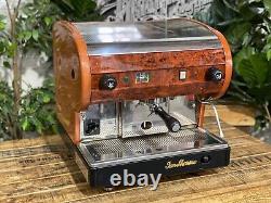 San Marino Lisa 1 Group Brier Wood Espresso Coffee Machine Domestic Home Cafe