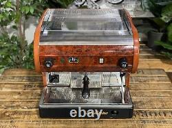 San Marino Lisa 1 Group Brier Wood Espresso Coffee Machine Domestic Home Cafe