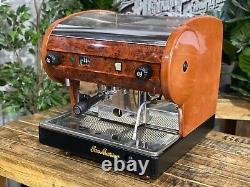 San Marino Lisa 1 Group Brier Wood Espresso Coffee Machine Domestic Home Cafe