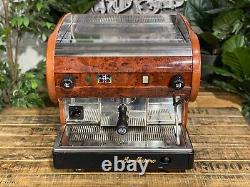 San Marino Lisa 1 Group Brier Wood Espresso Coffee Machine Domestic Home Cafe